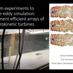 Pablo Ouro - From experiments to large-eddy simulation: development efficient arrays of hydrokinetic turbines