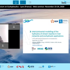 Maxime Morel - Intercontinenal modelling of the hydraulics of stream reaches in river networks and ecohydraulic applications