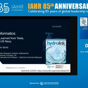 Dragan Savic - What can hydroinformaticians learn from Tesla, Boeing and US Navy about AI and water?