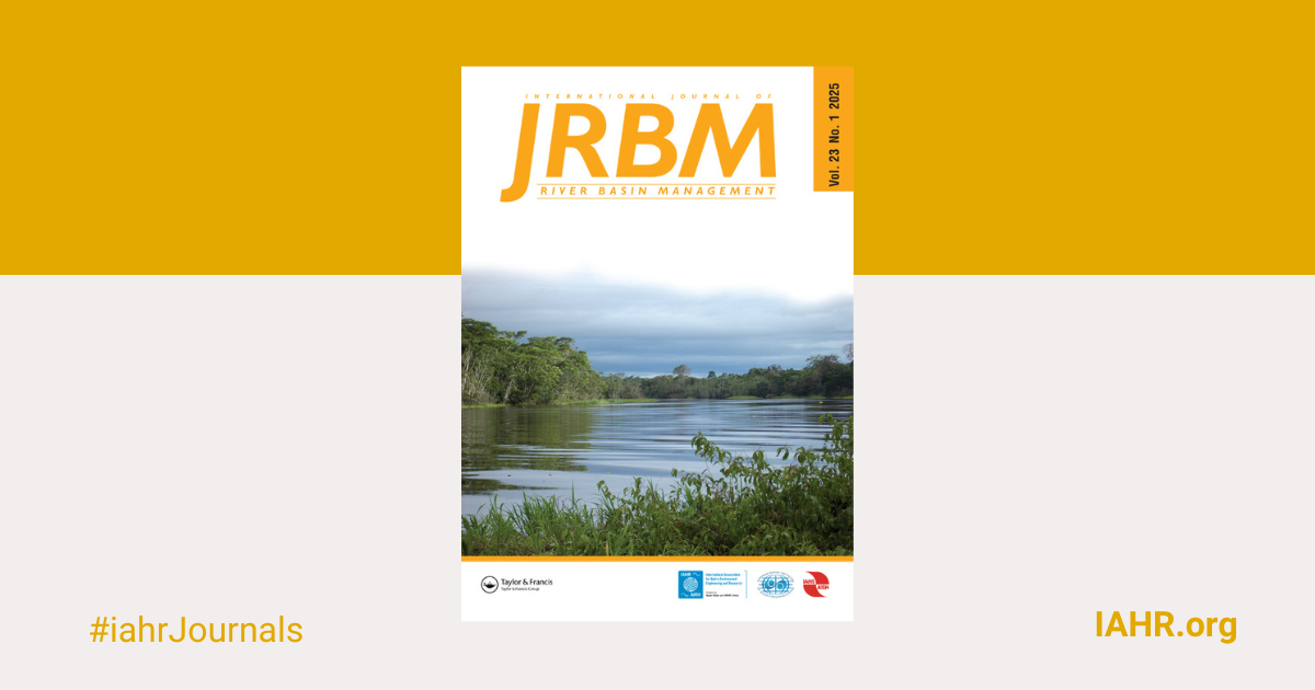 International Journal of River Basin Management (JRBM) | Vol. 23. Issue ...