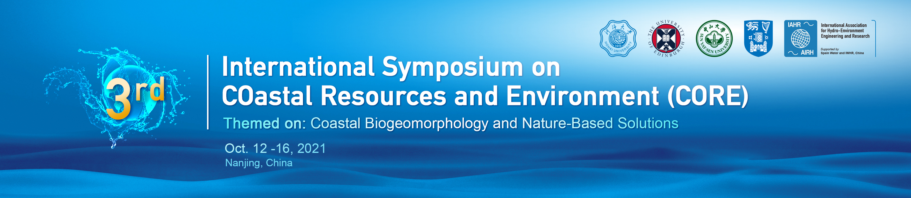 International Symposium on Coastal Resources and Environment (CORE2021)