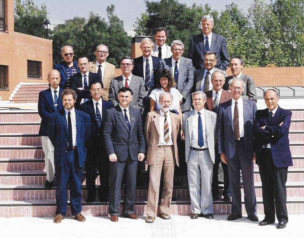 IAHR Council meeting in Madrid, Spain (1991).