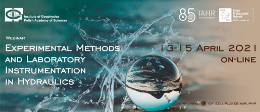Call for abstracts for the webinar “Experimental Methods and Laboratory Instrumentation in Hydraulics” 