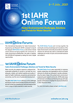 1st IAHR Online Forum - Flyer