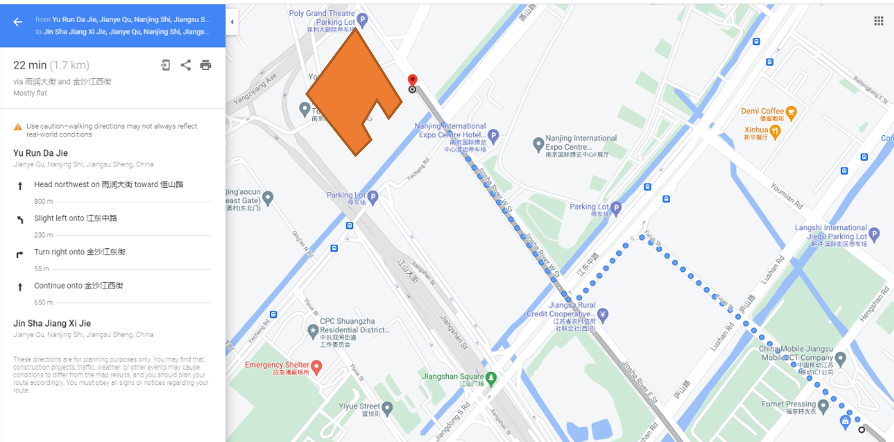 Walking Directions To Mcdonald S Transport - The 14Th International Symposium On Ecohydraulics (Ise 2022)