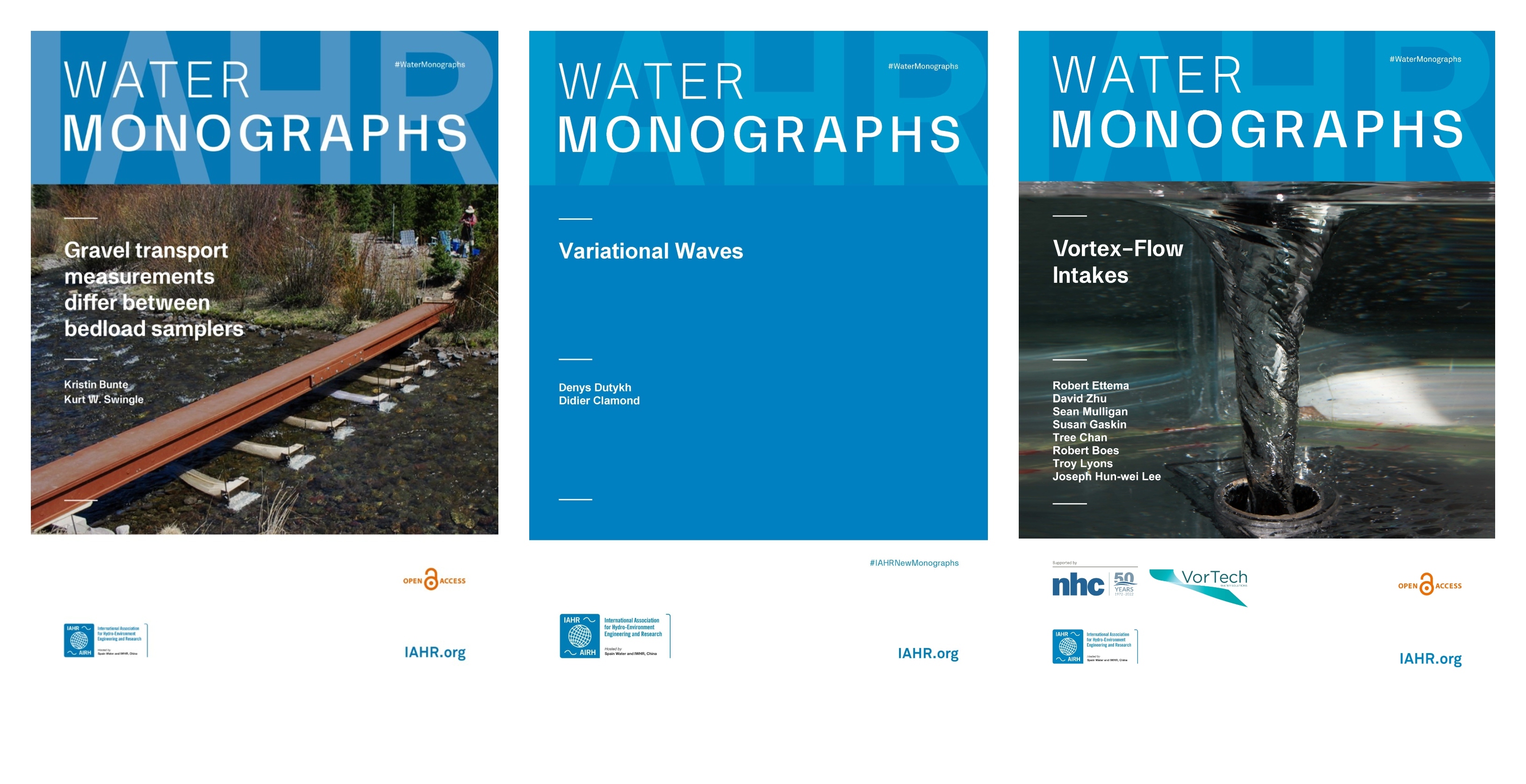 Upcoming IAHR Water Mongraphs