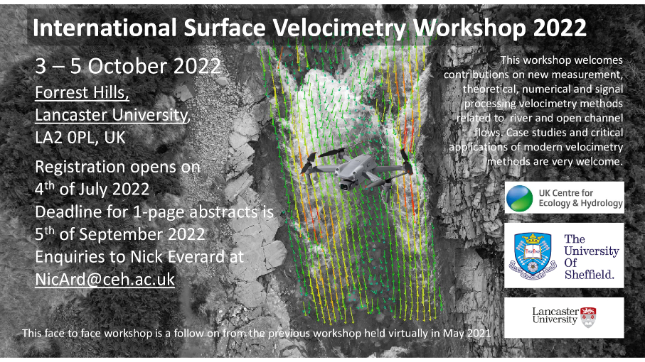 International Surface Velocimetry Workshop 2022