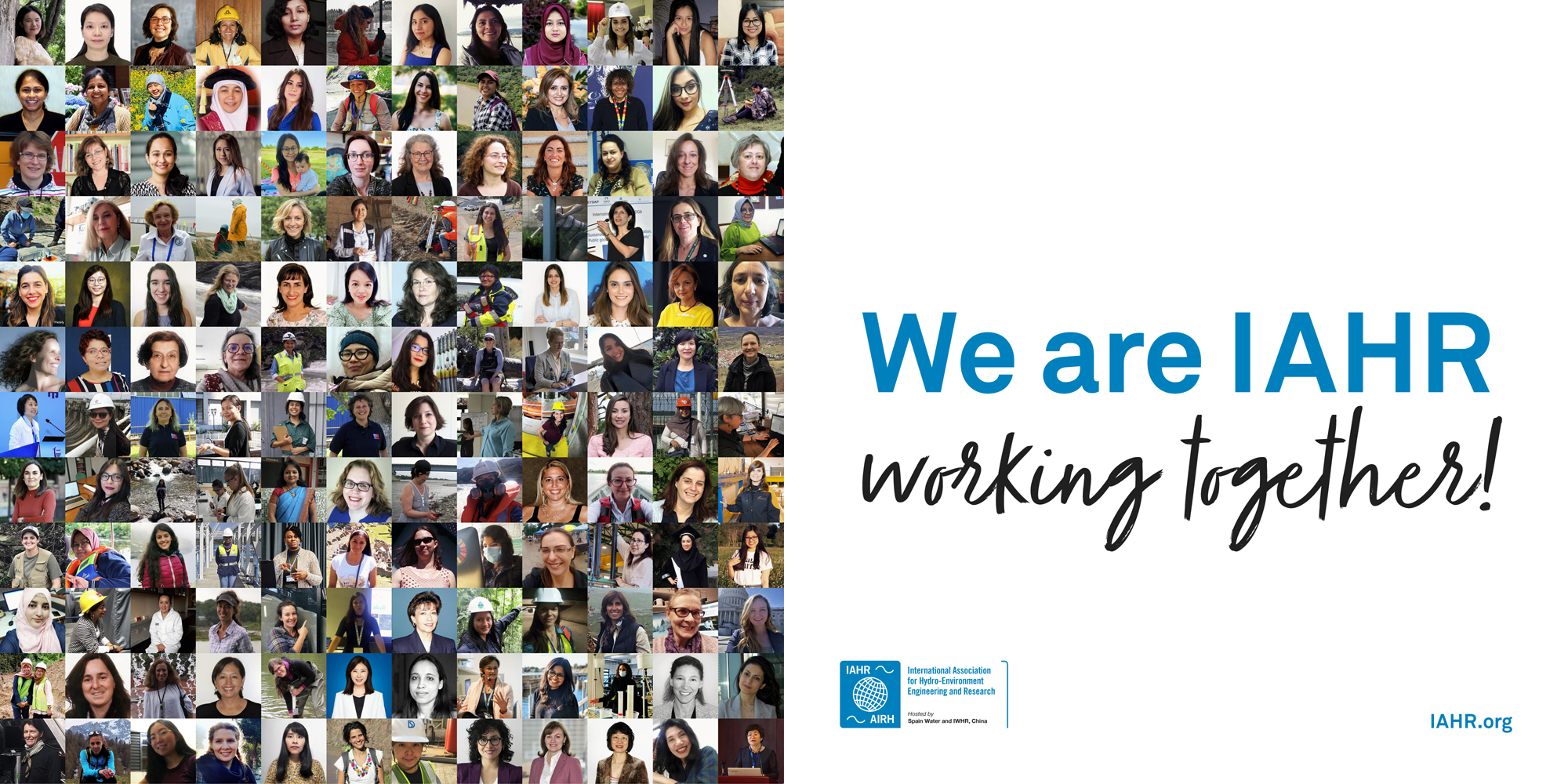 Download: We are IAHR working together! Banner