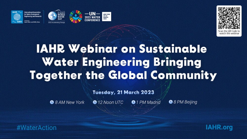 IAHR Webinar on Sustainable Water Engineering Bringing Together the Global Community