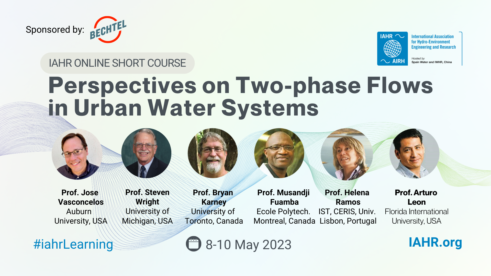 IAHR Online Short Course | Perspectives on Two-phase Flows in Urban Water Systems