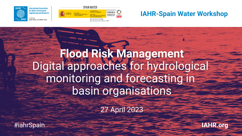 IAHR-Spain Water Workshop on Flood Risk Management. Digital approaches for hydrological monitoring and forecasting in basin organisations