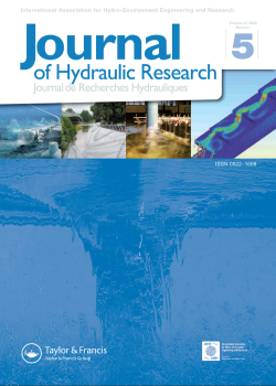 Journal of Hydraulic Research | Volume 61, Issue 5/2023