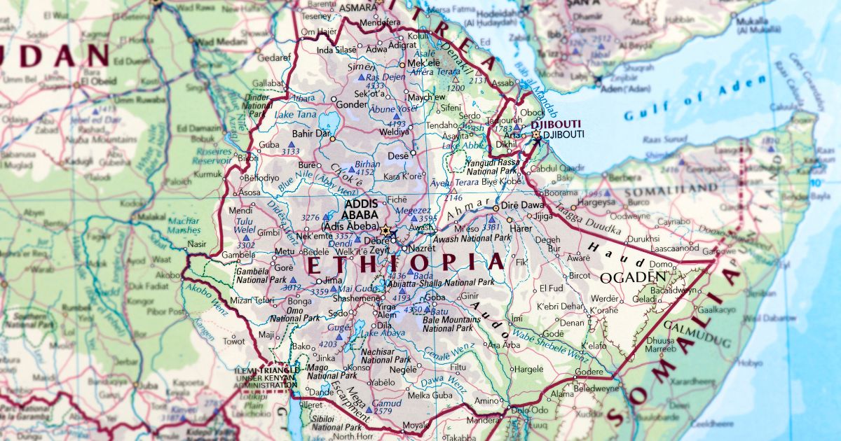 Ethiopia map