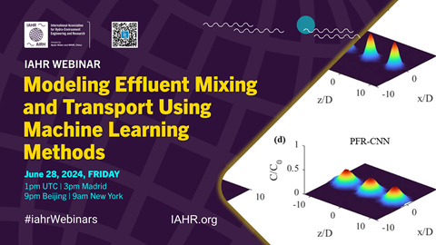 Webinar on Modeling Effluent Mixing and Transport Using Machine Learning Methods