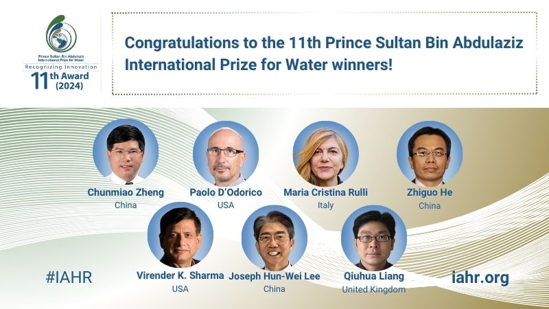 11th Prince Sultan Bin Abdulaziz International Prize for Water Winners