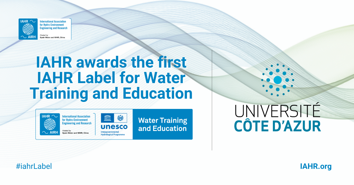 first IAHR Label for Water Training and Education