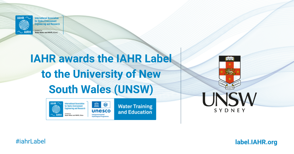 IAHR Label for Water Training and Education