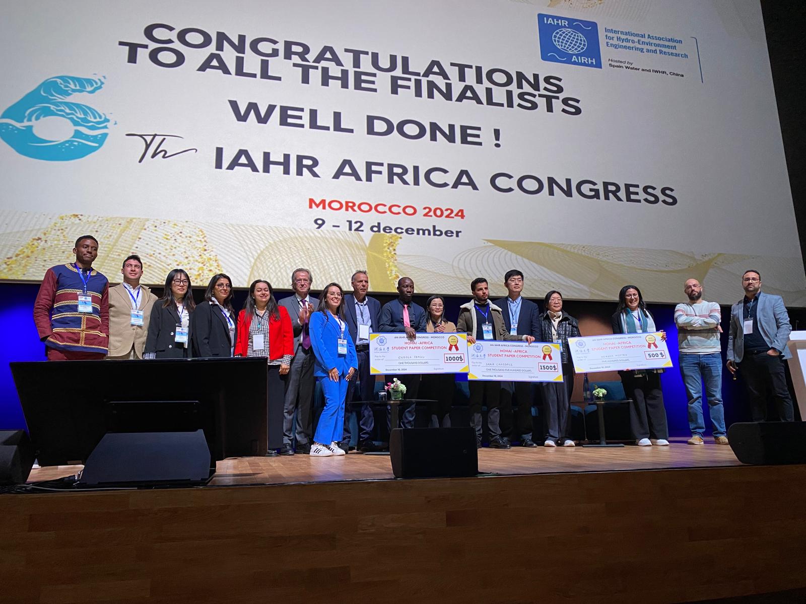 Winners anouncement during the Congress