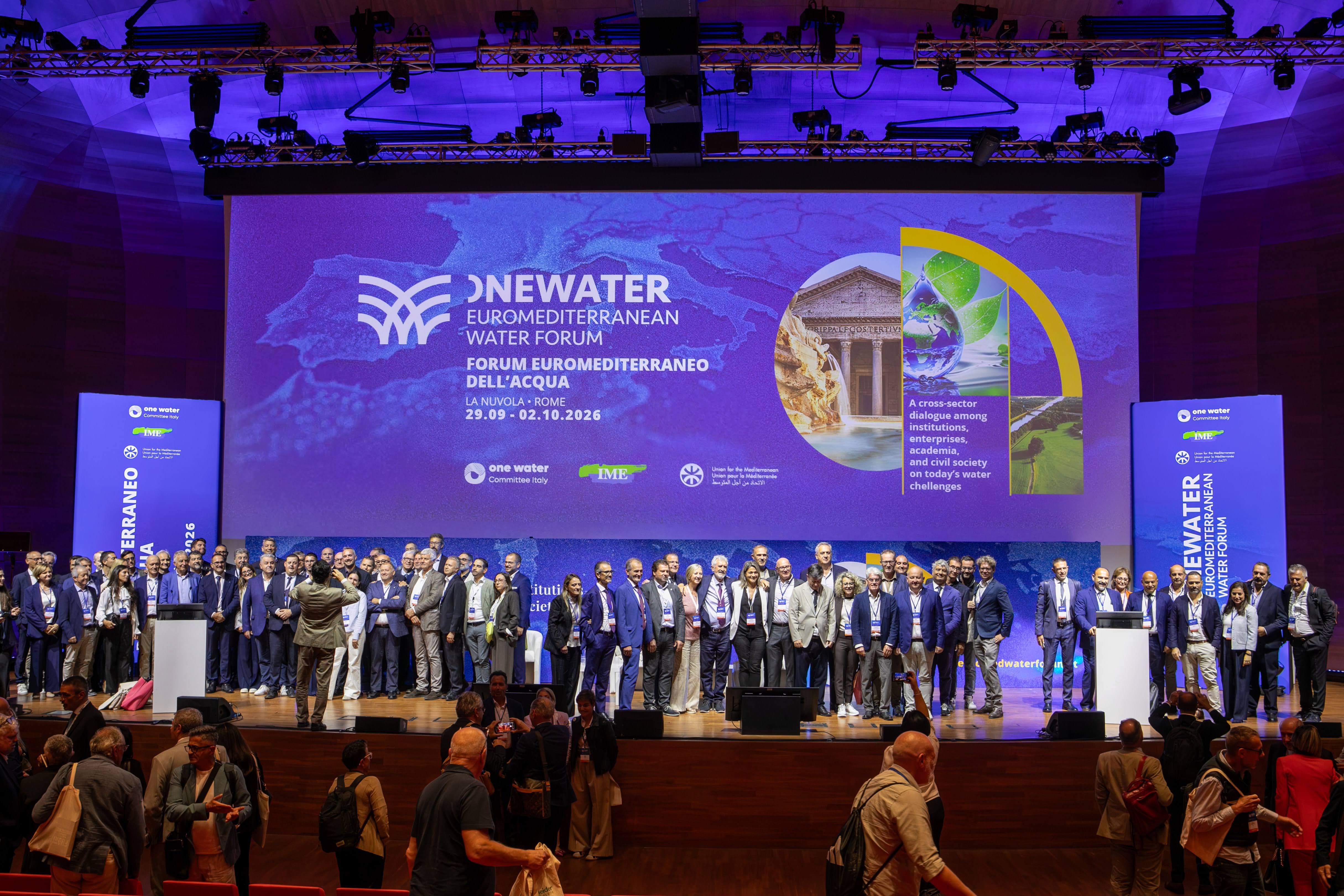 Group picture OneWater Euromediterranean Water Forum Group picture OneWater Euromediterranean Water Forum